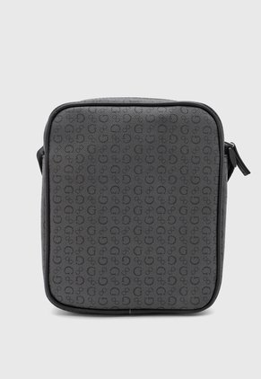 Bolso Manos Libres GUESS West Adams Gris Oscuro