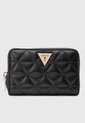 Billetera GUESS Katy Negro de Guess
