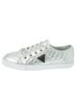 Tenis Lifestyle Plateado GUESS de Guess