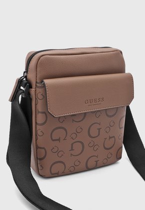 Bolso Manos Libres GUESS Silverwood Café