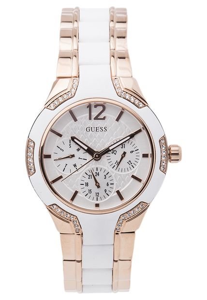Reloj Oro Rosa-Blanco GUESS - Compra Ahora | Dafiti Colombia