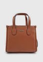 Bolso Café-Dorado GUESS Silvana de Guess