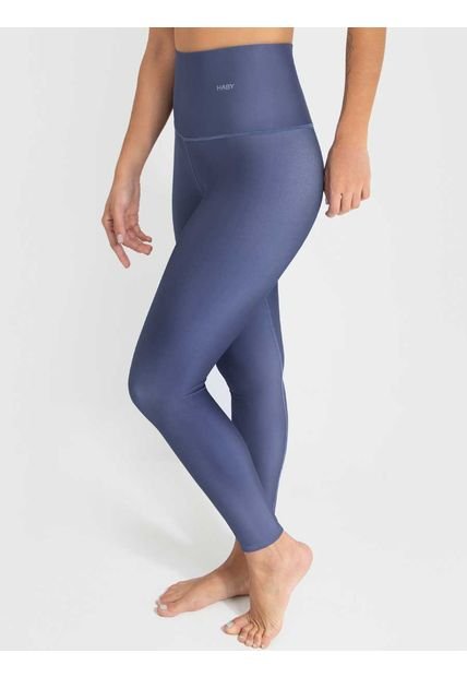 Leggins Talle Alto Haby Azul