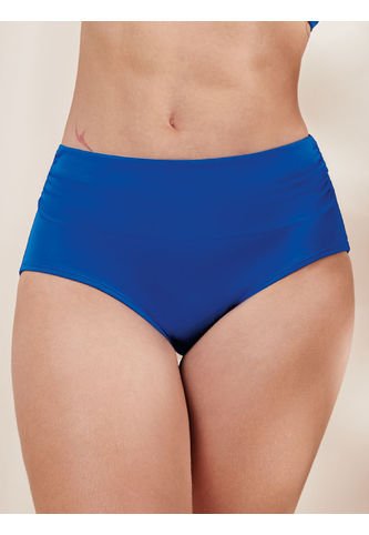 Panty De Baño Alto En Cintura Para Mujer Haby Azul Náutico Haby