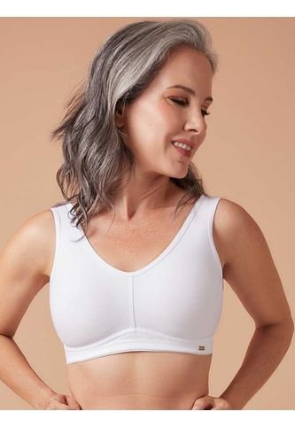 Brasier Clásico Copa Entera Blanco Haby