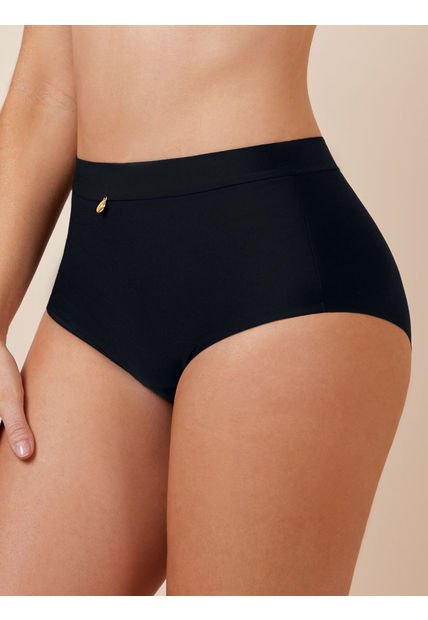 Cachetero Control Suave De Abdomen Haby Negro
