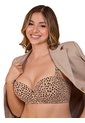 Brasier Espalda Ancha Estampado Animal Print Haby de Haby