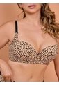 Brasier Espalda Ancha Estampado Animal Print Haby de Haby