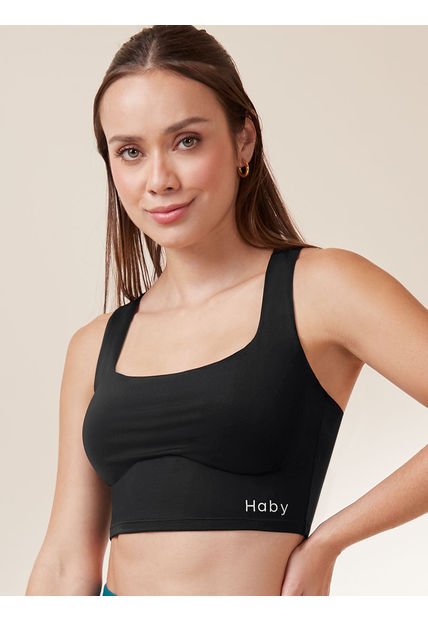 Top Deportivo Largo Haby Negro