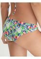 Bikini Triangular Estampado Para Mujer Azul de Haby