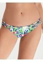 Bikini Triangular Estampado Para Mujer Azul de Haby