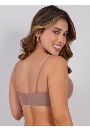 Brasier Doble Realce Haby Marrón