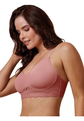 Brasier Sin Aro Rosa Haby