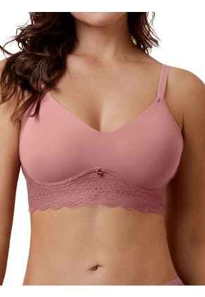 Brasier Sin Aro Rosa Haby