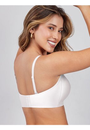 Brasier Triangular Sin Aro Blanco Haby