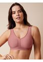 Brasier Clásico Copa Entera Rosa de Haby