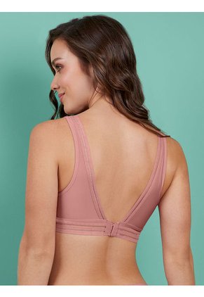 Bralette Triangular Haby Rosa