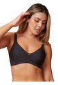 Brasier Sin Aro Ancha Haby Negro de Haby