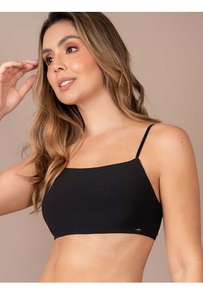 Brasier Tipo Top Haby Negro