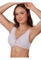 Bralette Triangular Haby Color Blanco de Haby