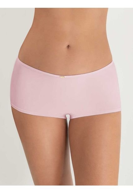 Bóxer Básico Dama Haby Rosa