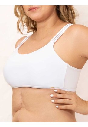 Bralette Tipo Top Blanco Haby