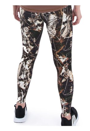 Leggins Deportivos Estampados Haby Café