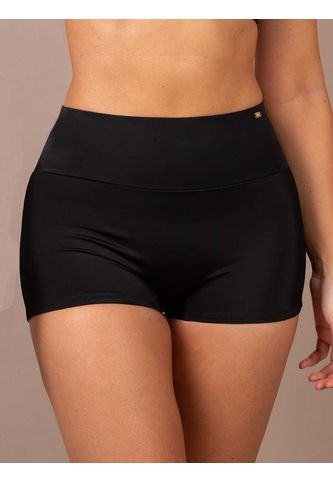 Panty De Baño Tipo Bóxer Para Mujer Haby Negro Haby