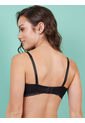 Bralette En Encaje Para Mujer Haby Negro de Haby