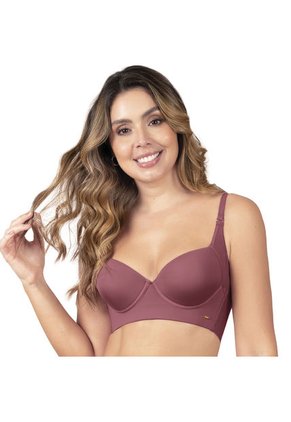 Brasier Escote Profundo Merlot Haby