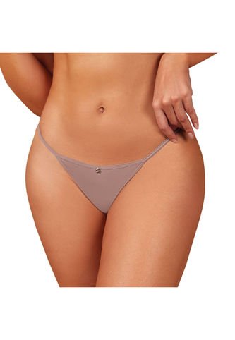 Brasilera Tipo T Haby Para Mujer Marrón Claro Haby