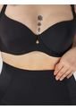 Brasier Espalda Ancha Mujer Negro de Haby