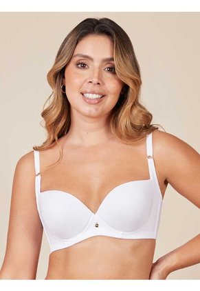Brasier Espalda Ancha Mujer Blanco
