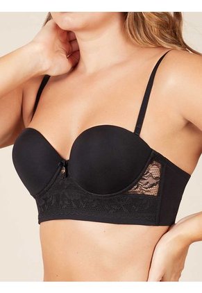Brasier Encaje Haby Negro