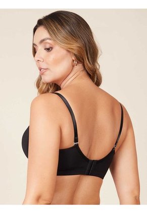 Brasier Espalda Ancha Mujer Negro