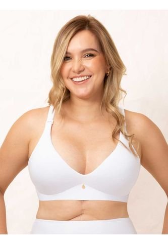 Brasier Triangular Blanco Haby Haby