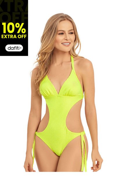 Trikini Baño Haby Verde Neón