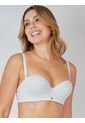 Brasier Strapless Haby Vainilla de Haby