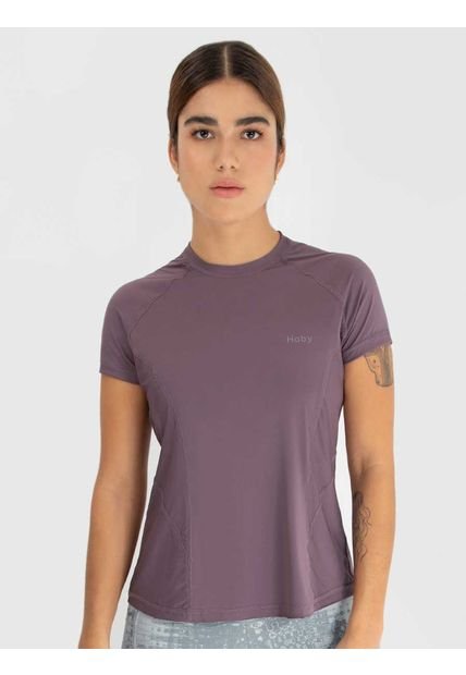 Camiseta Deportiva Haby Taupé