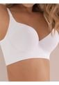 Brasier Escote Profundo Haby Blanco de Haby
