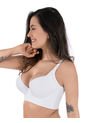 Brasier Escote Profundo Haby Blanco de Haby