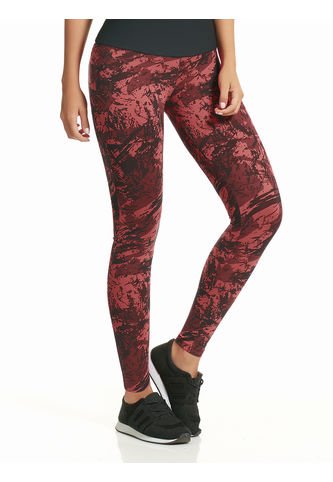 Leggins Deportivos S Haby Terracota/Negro Haby