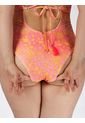 Traje De Baño Entero Estampado Haby Rosa de Haby