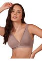 Bralette Triangular Haby Marrón de Haby