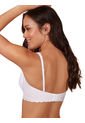 Brasier Tipo Top En Encaje Haby Blanco de Haby
