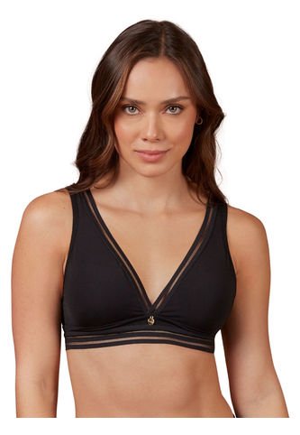 Bralette Triangular Haby Negro Haby
