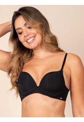 Brasier Doble Realce Haby Negro