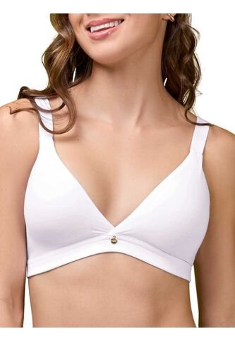 Bralette Triangular Color Blanco Haby Haby