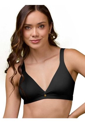 Bralette Triangular Color Negro Haby