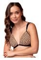 Bralette Triangular Estampado Animal Print Haby de Haby